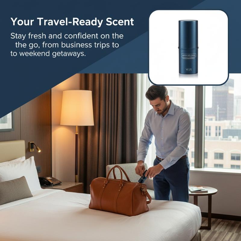 Cologne Solid Balm - 1PC Men Perfume Solid Pheromone Cologne
