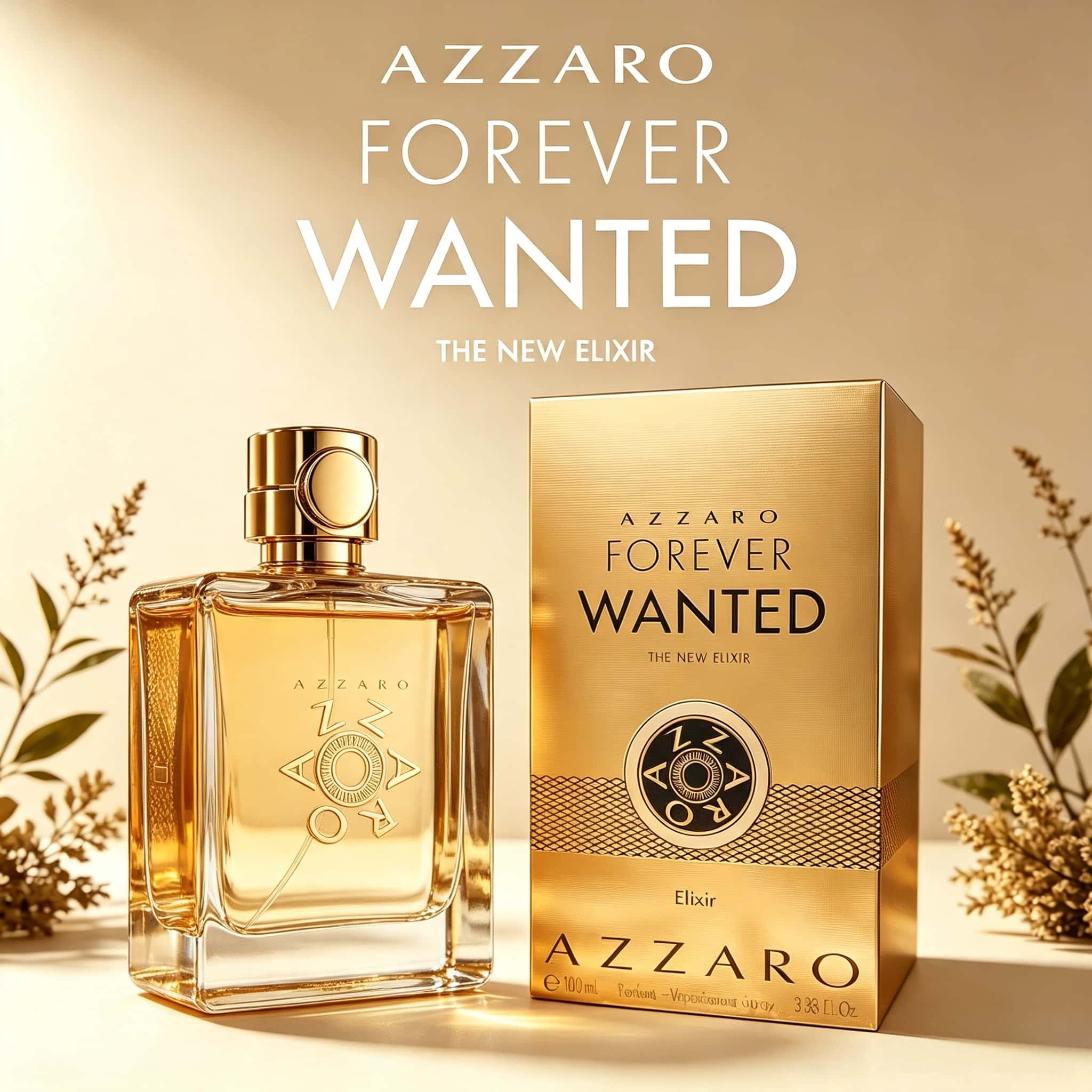 Perfume Fragrance Vanilla - Azzaro Forever Wanted Elixir Parfum 100ML