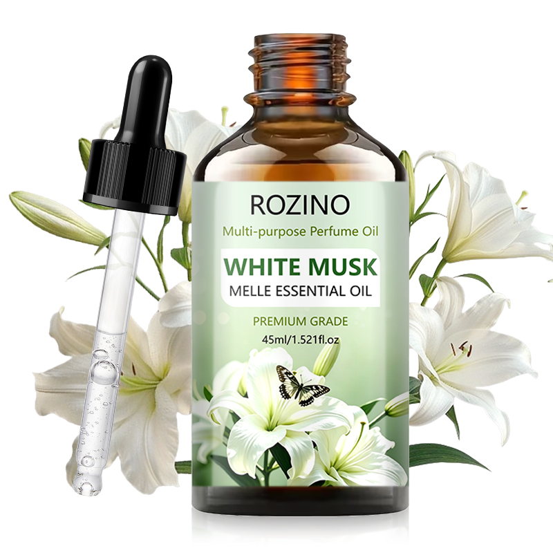 Perfume Quality Fragrance Oils - Premium White Musk Essential Oil, Multifunctional