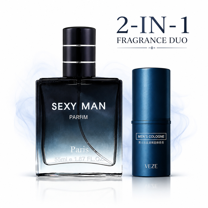 Men’s Perfume Set 2-in-1 Spray - Perfume Fragrance Gift Set 评论和价格