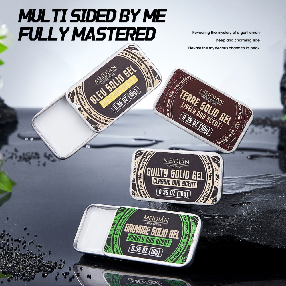 4Pcs/Set Men Solid Balm Cologn - Cologne Solid Balm 评论和价格