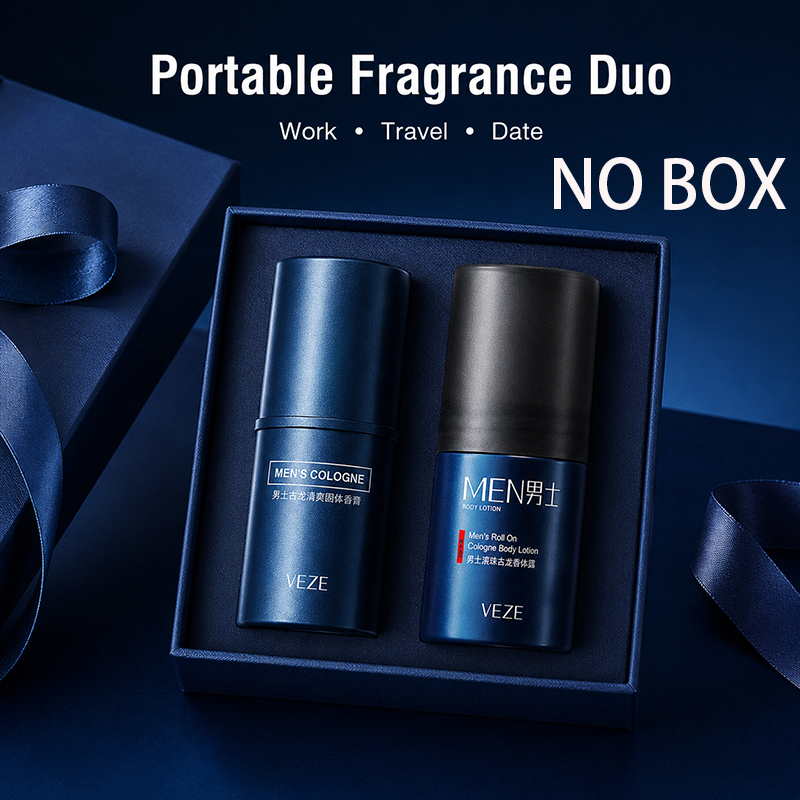 2PCS Men’s Fragrance Duo Solid - Cologne Solid Balm 评论和价格