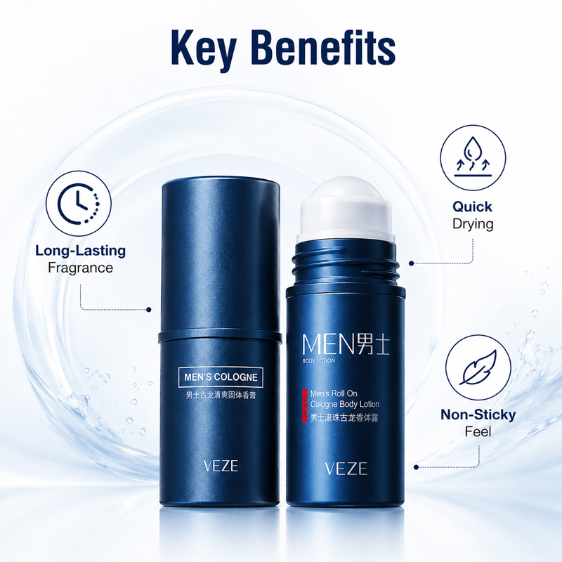 2PCS Men’s Fragrance Duo Solid - Cologne Solid Balm 评论和价格