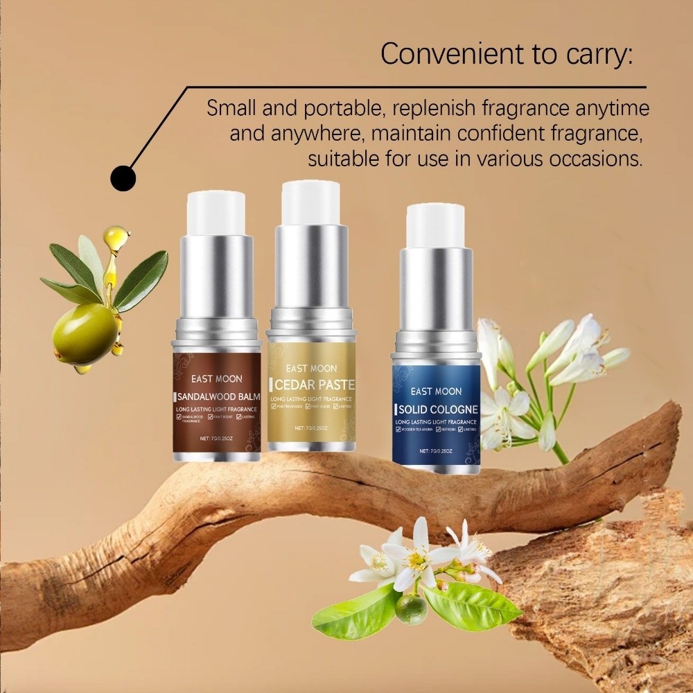 Natural EAST MOON Solid Perfum - Cologne Solid Balm 评论和价格