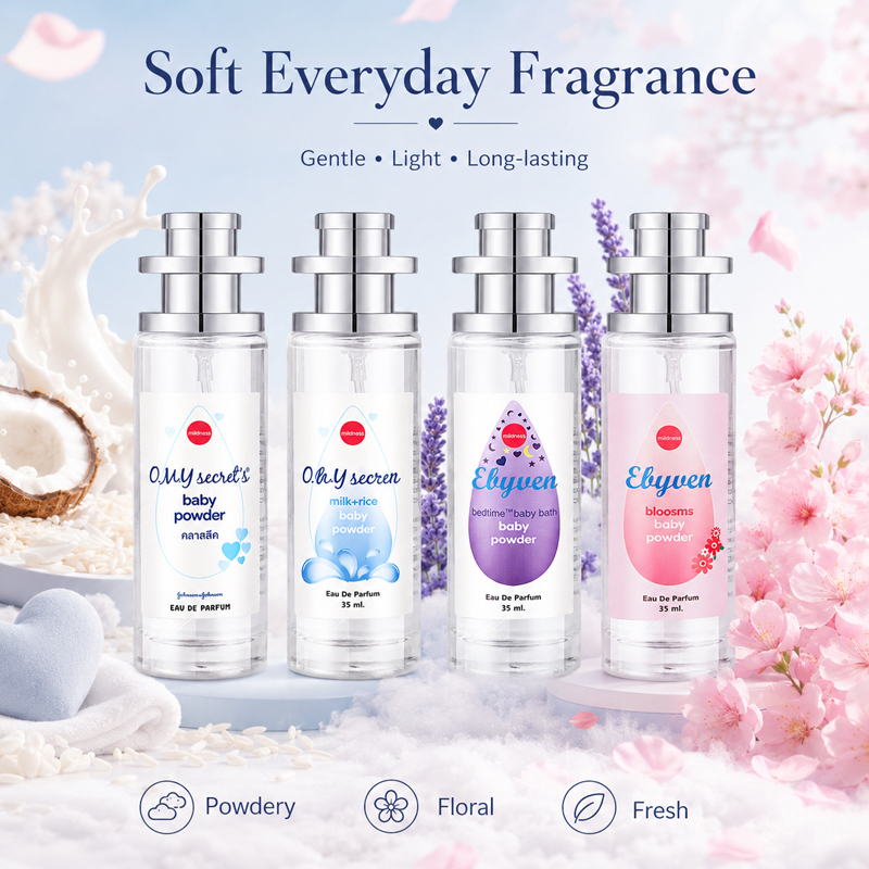 2pcs 35ml Baby Powder Perfume  - Perfume Lavender Fragrance 评论和价格