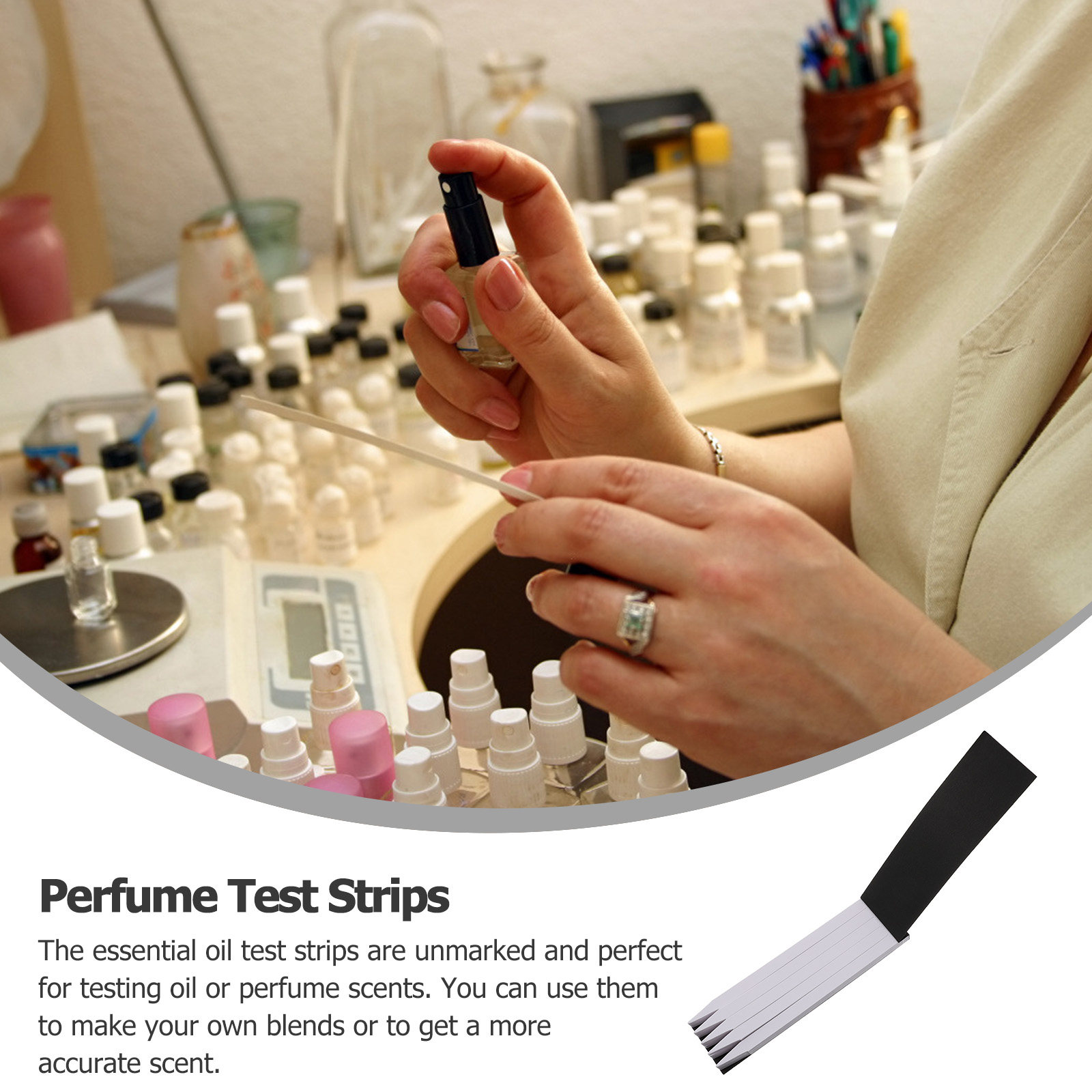100Pcs Perfume Test Strips Fra - Perfume Quality Fragrance Oils 评论和价格
