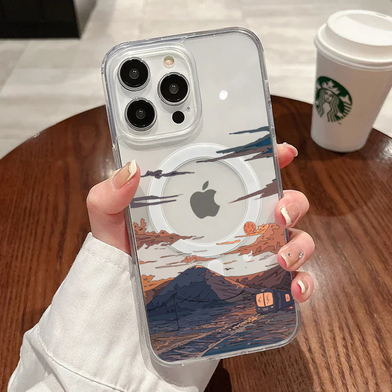 Sunset Pattern Fashion Phone C - Perfume Pure Xs 评论和价格