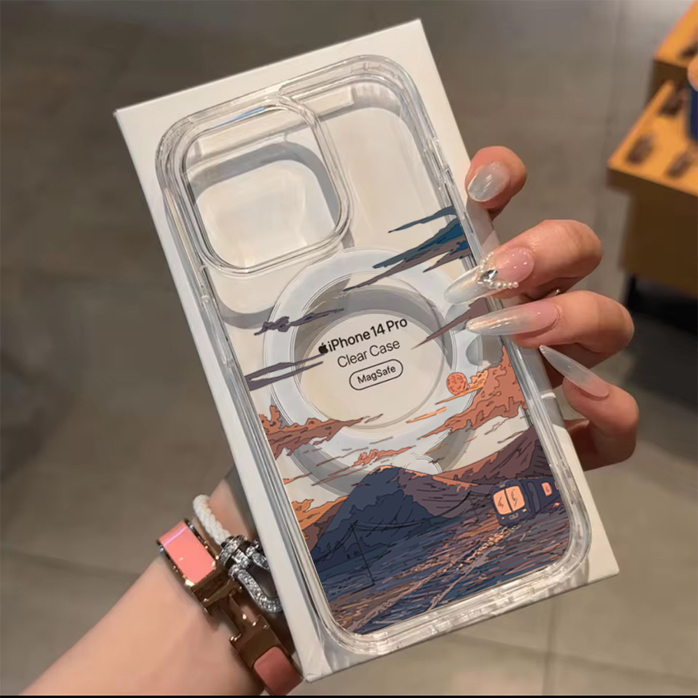 Sunset Pattern Fashion Phone C - Perfume Pure Xs 评论和价格
